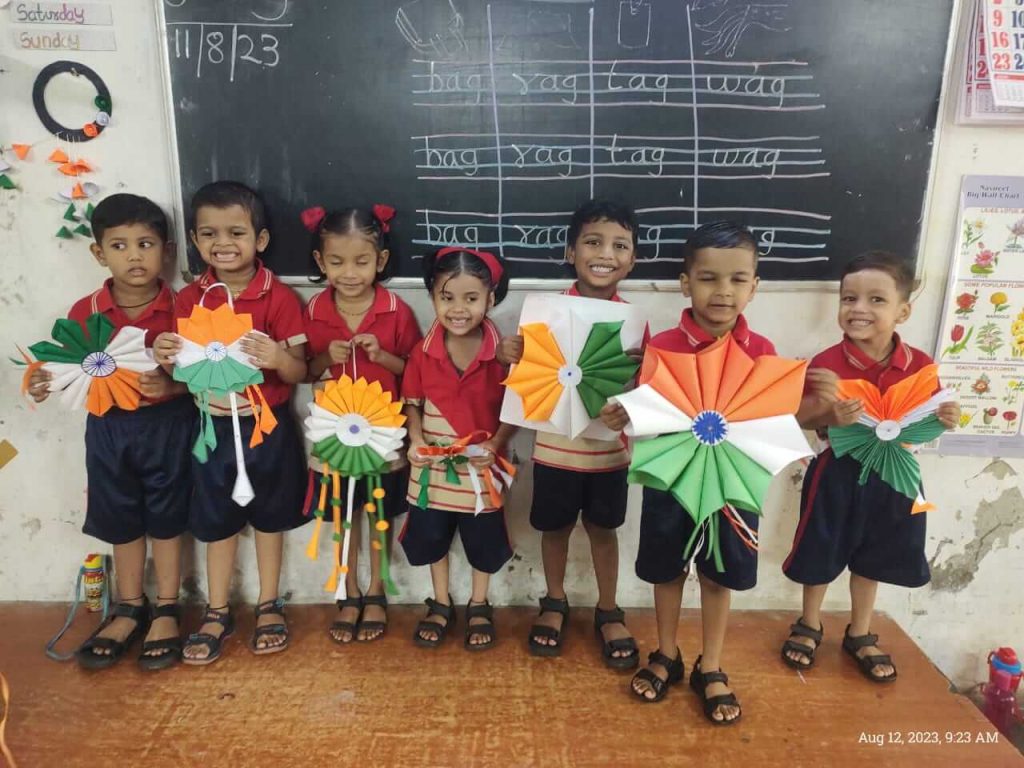 Independence Day 2023 - Activity for Junior KG Students