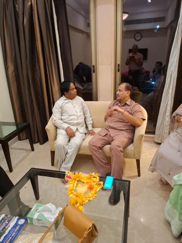 ज्येष्ठ विधीतज्ञ पद्मश्री मा. श्री. अँड. उज्ज्वल निकम यांची भेट